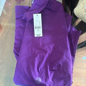 NWT New York and company button down collar tops for women size small.